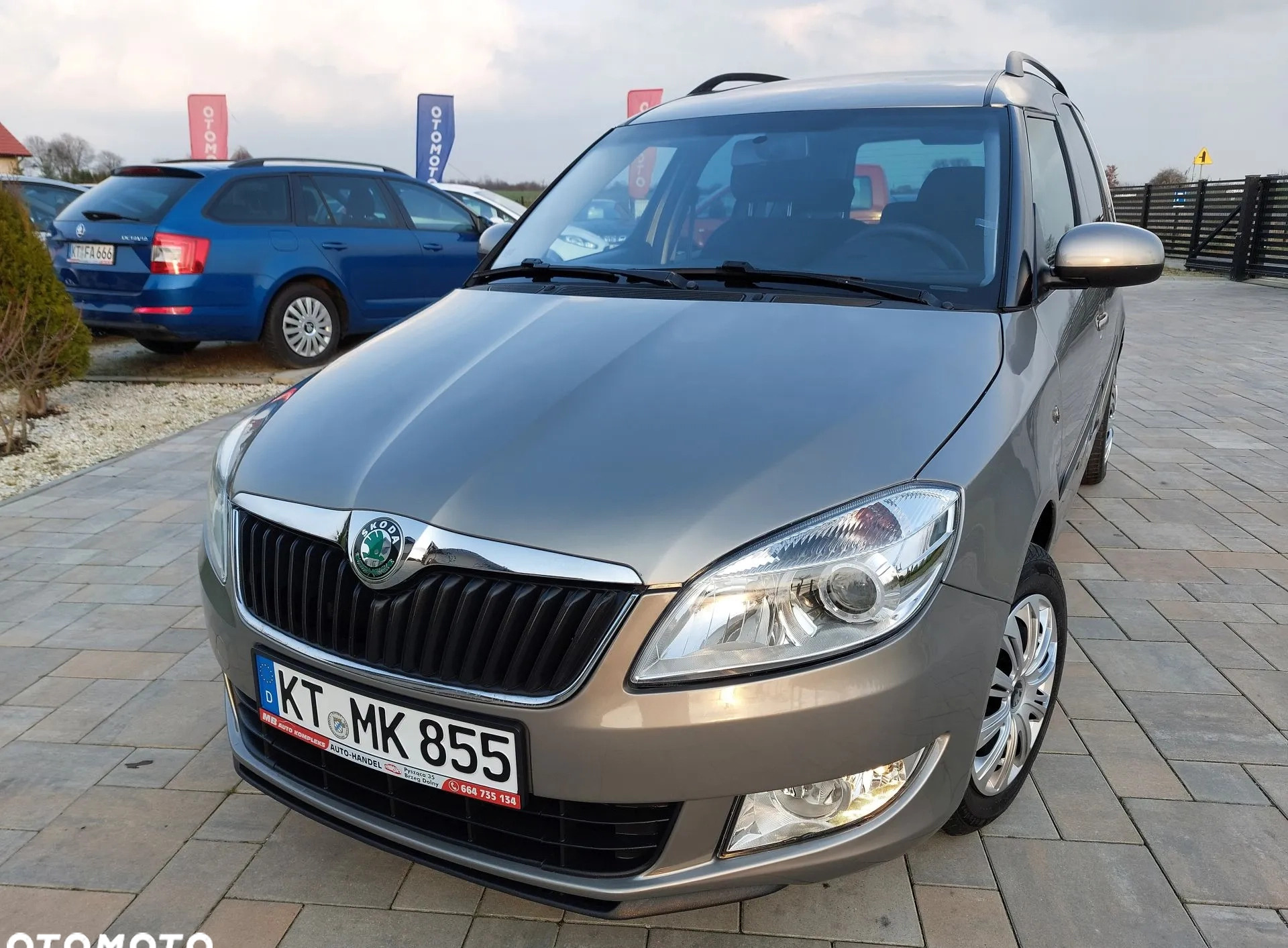 Skoda Roomster cena 19999 przebieg: 119000, rok produkcji 2012 z Maków Mazowiecki małe 781